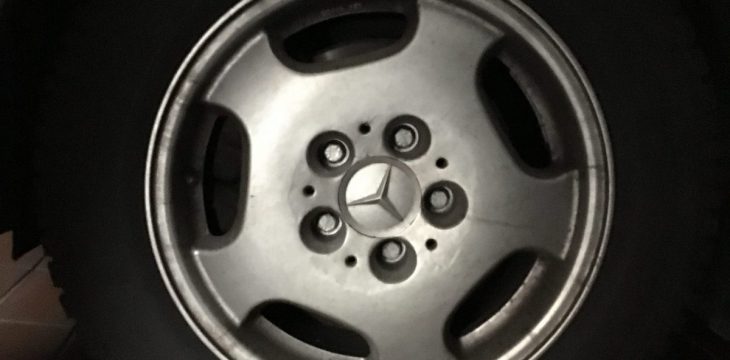 Druckverlust im Reifen – brüchiger Lack
